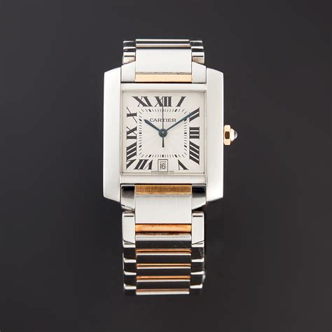 cartier tank second hand|pre owned cartier tank francaise.